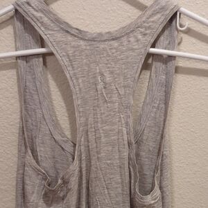 lululemon athletica Light Gray Tank Top